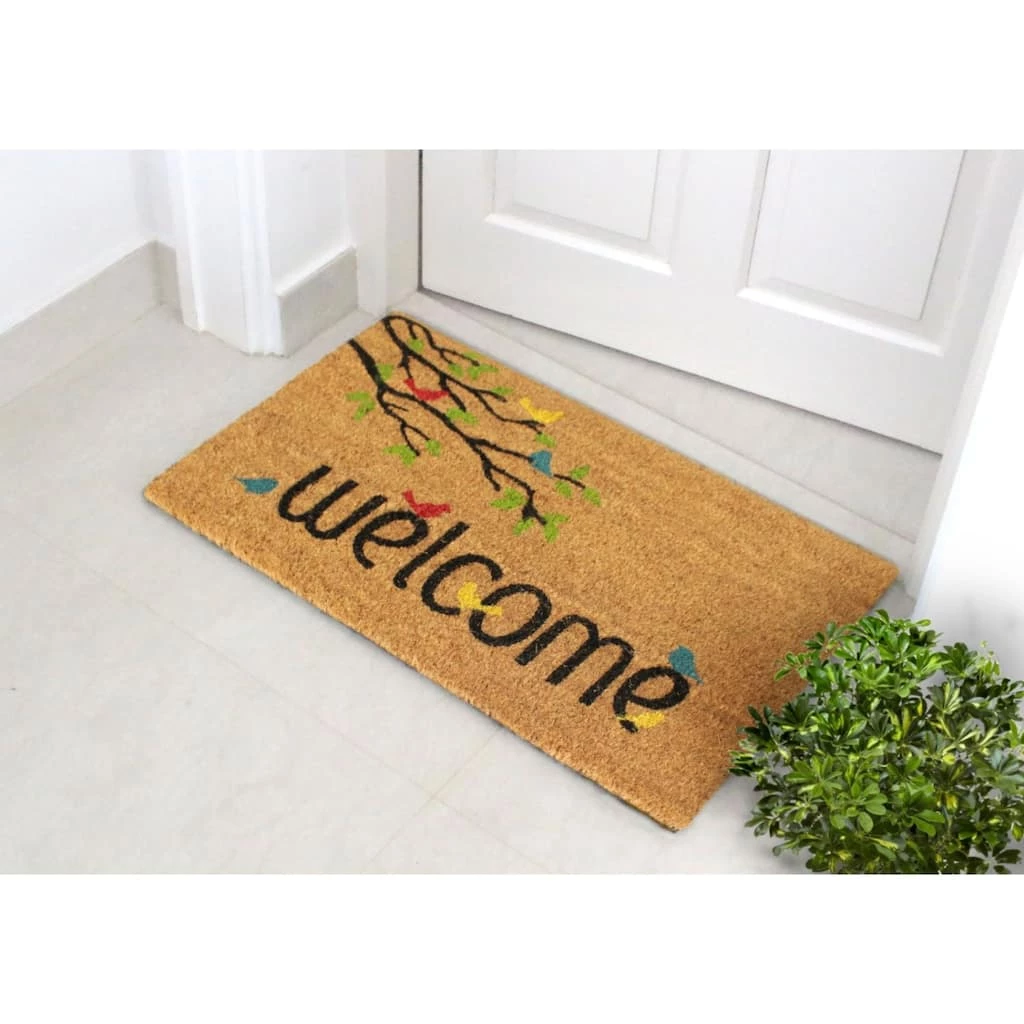 Best reviews of 🛒 RugSmith Multi Machine Tufted Welcome Birds Doormat 🛒 - Image 2