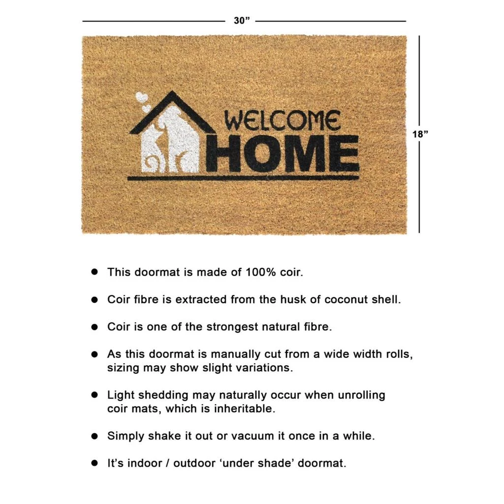 Wholesale ๐งจ RugSmith Brown Machine Tufted Welcome Home Doormat ๐ - Image 3