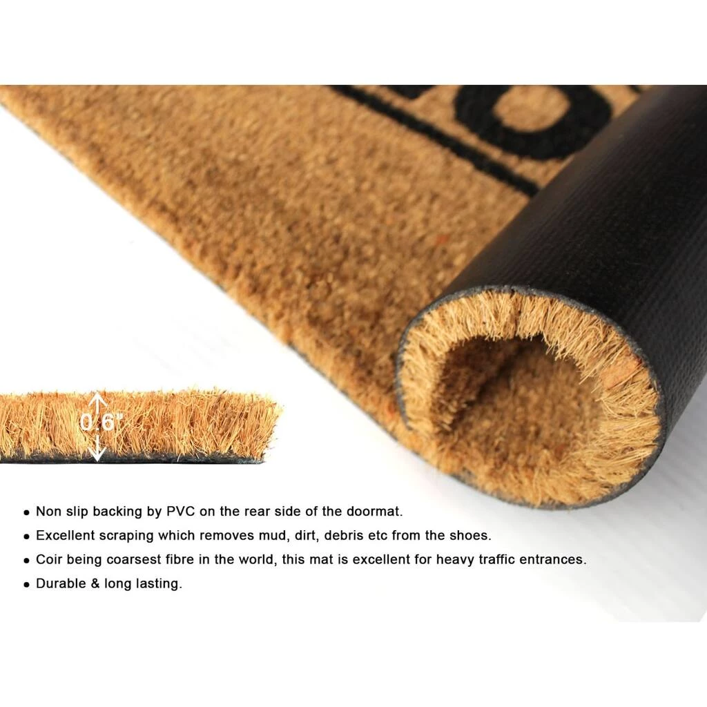 Wholesale ๐งจ RugSmith Brown Machine Tufted Welcome Home Doormat ๐ - Image 4