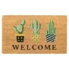Best Sale ✨ RugSmith Multicolor Machine Tufted Welcome Topiary Doormat ❤️
