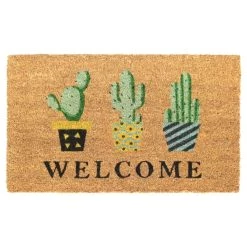 Best Sale ✨ RugSmith Multicolor Machine Tufted Welcome Topiary Doormat ❤️
